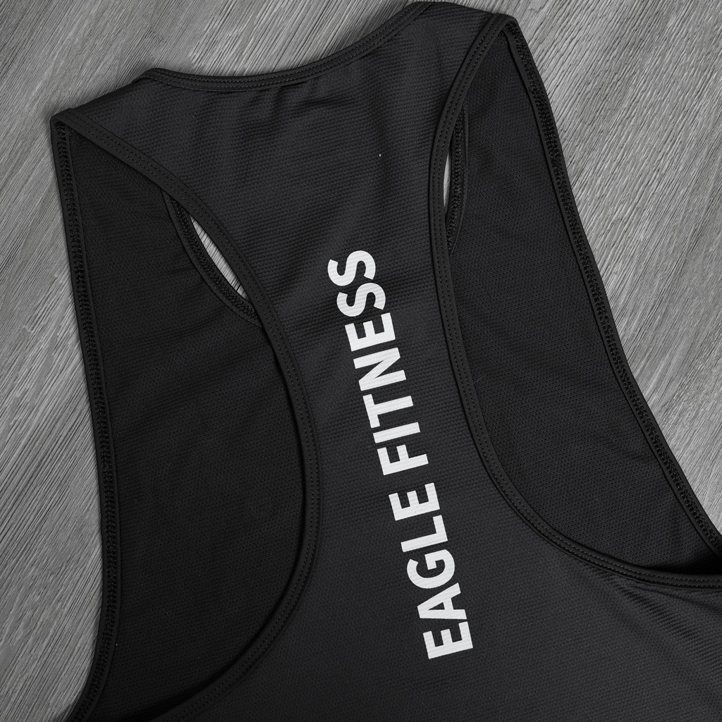 Áo Tanktop Nữ Eagle Fitness In Lưng Trẻ Trung Năng Động - Yolo Sport