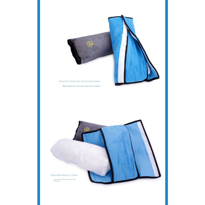 Vỏ Bọc Bảo Vệ Vai Gắn Dây Đai An Toàn Xe Hơi Bằng cotton PP Lông Hươu Cho Bé