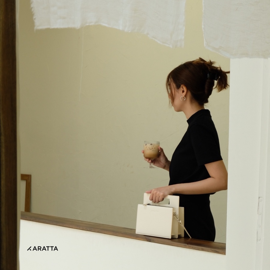 KARATTA - TWINBAG - CREAM WHITE - TÚI THIẾT KẾ CAO CẤP