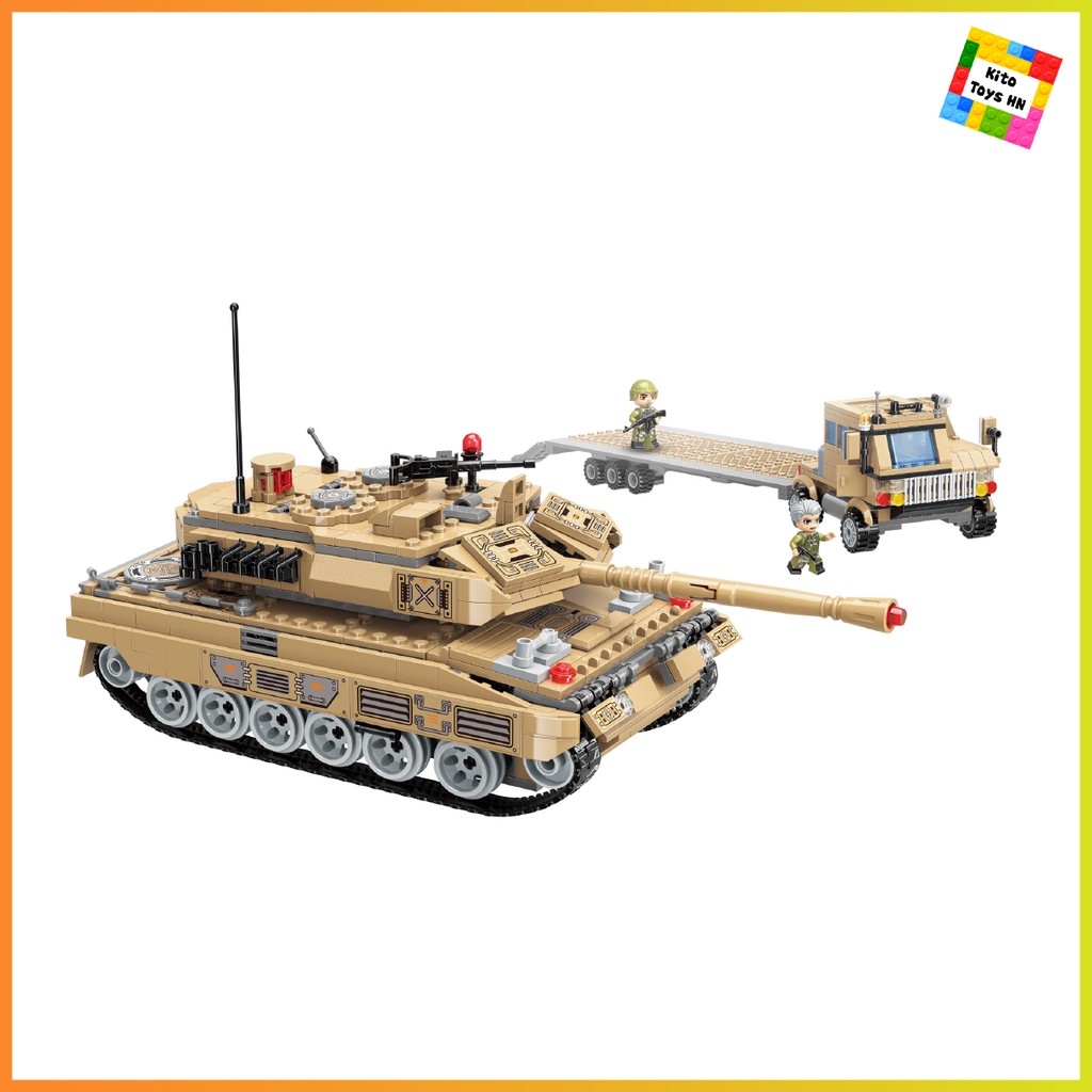 Bộ Đồ Chơi Lego Lắp Ráp Mô Hình Qman 22015 Xe Tank Đổ Bộ 829 Chi Tiết Cho Trẻ Từ 6 Tuổi