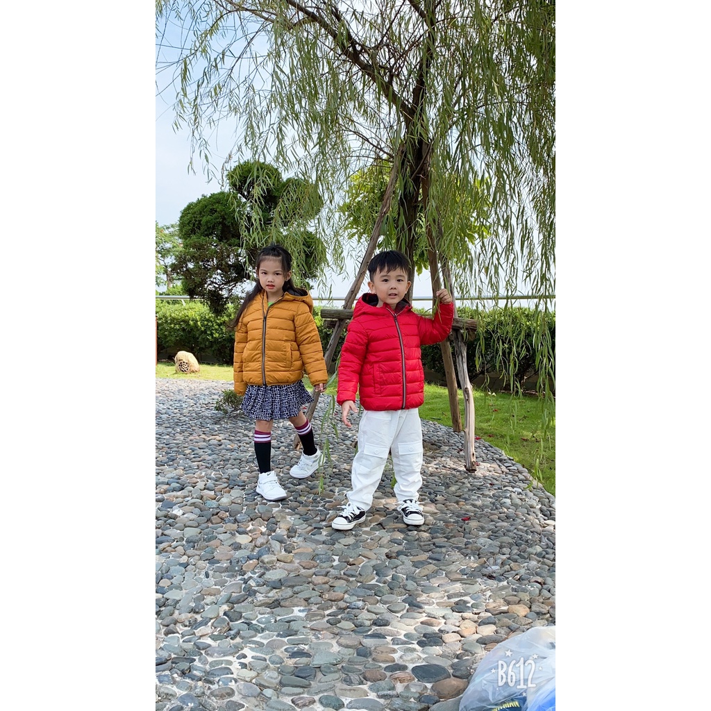 Áo phao cho bé trai từ 2 - 10 tuổi ( 11 - 30 kg ) ấm áp , siêu đẹp