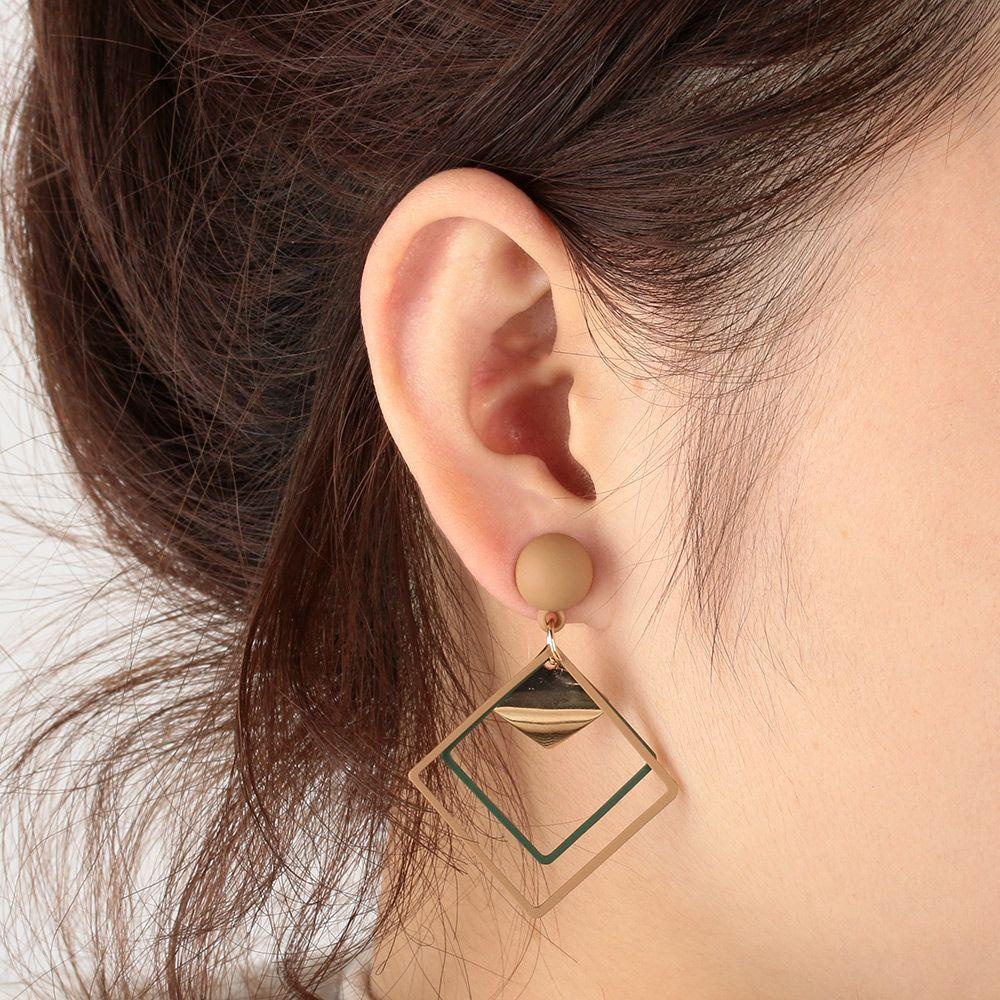 Bông Tai Bằng Gỗ Phong Cách Vintage Dành Cho Nữ