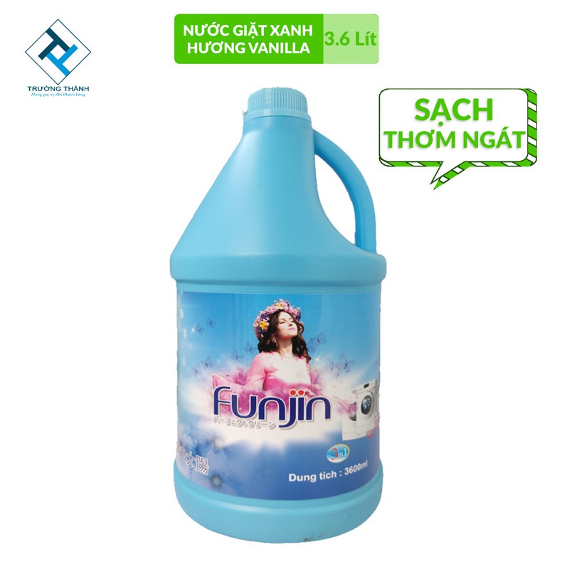 Nước giặt 3,6L Hương Ngàn Hoa| Violet| Funjin chính hãng | Bán lỗ xin đánh giá 5 sao | NppTruongThanh789