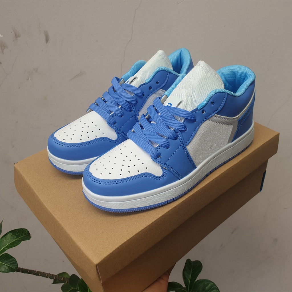 GIÀY THỂ THAO NAM NỮ CỔ THẤP MÀU XANH DƯƠNG CAMSTORE.