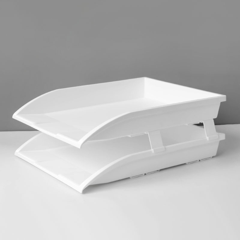 Kệ Đựng Tài Liệu 2/3 Tầng Có Thể Xếp Chồng Tiện Dụng Cho Văn Phòng