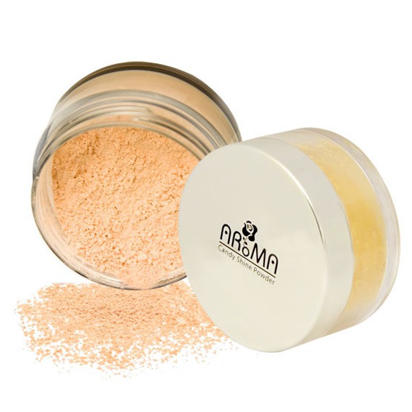 Phấn phủ trắng da kiềm dầu Aroma Candy Shine Powder No.103 Hàn Quốc 10g (Ánh nhũ) - Hàng chính hãng