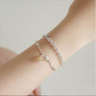 Lắc tay bạc 925 Mini Chain - Shimmer Silver