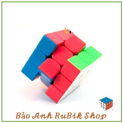 Rubik 3x3 MoYu Mini 4.5cm MF3RS Rubic Stickerless Không Viền 45mm Đồ Chơi Cho Bé Tập Chơi ( Mã RB35 )