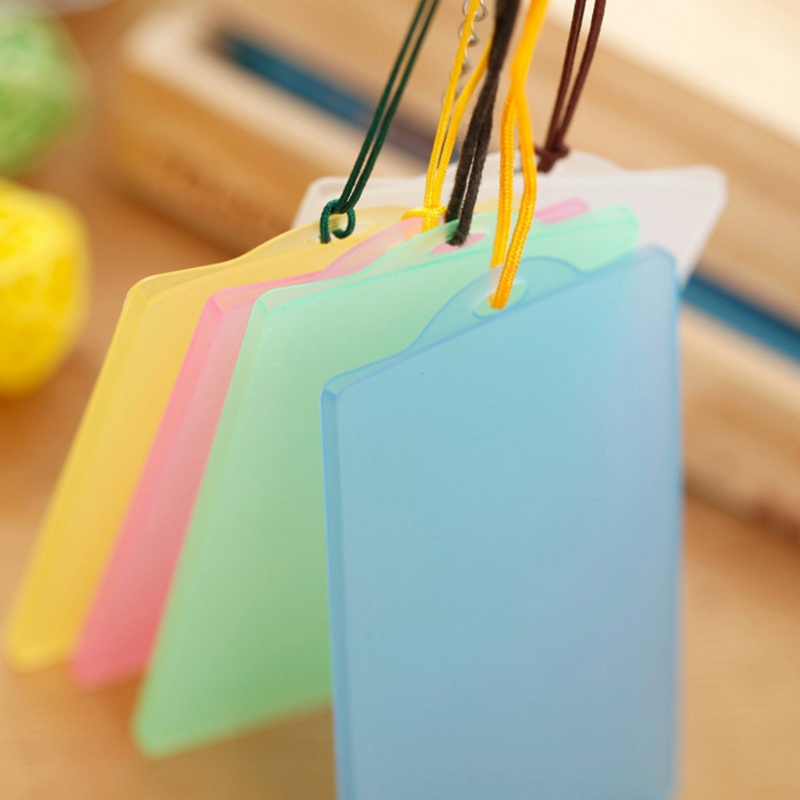 Bao Đựng Thẻ ID Bằng Nhựa Tiện Dụng Cho Văn Phòng