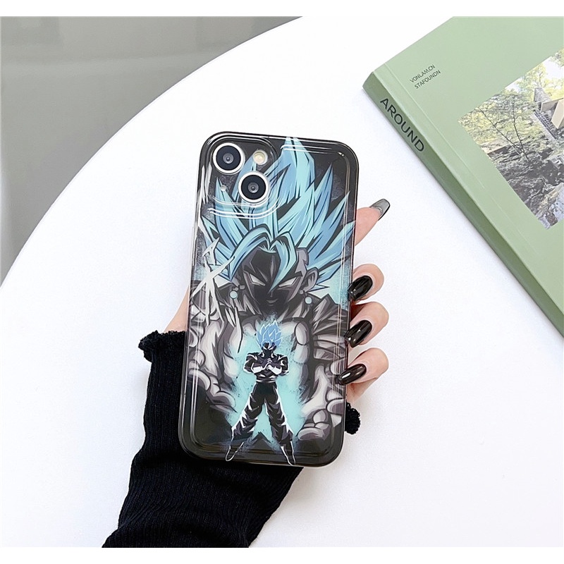 Hoạt Hình Ốp Điện Thoại Mềm Trong Suốt Hình dragon ball Cho Iphone15 15pro 15promax 14 14pro 14promax 13 12 11