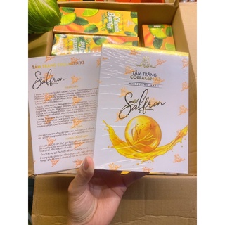 Tắm trắng saffron x3 collagen