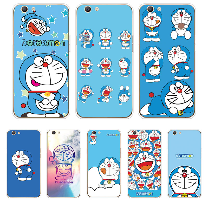 Ốp Lưng Oppo A71 A73 A77 A83 A1 A5X A7X F5 TPU mềm Case Doraemon