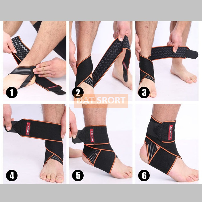 Băng Quấn Thể Thao Bảo Vệ Mắt Cá Chân AOLIKES 1527 , Bóng Đá , Gym , Yoga , Dance , Chạy Bộ , Bóng Rổ , Bóng Chuyền