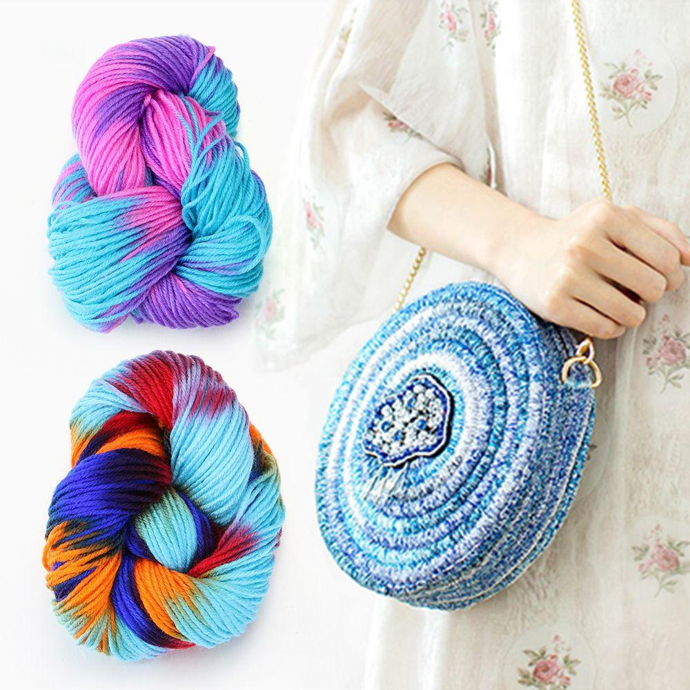 Cuộn Chỉ Len Nhiều Màu Sắc Chống Bám Dầu Tiện Dụng