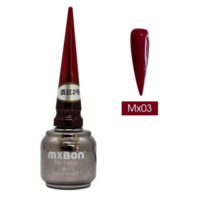 SƠN GEL MXBON Màu Đỏ