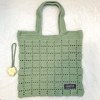 𝘾𝙧𝙤𝙘𝙝𝙚𝙩 𝙏𝙤𝙩𝙚 𝘽𝙖𝙜 - Túi len crochet