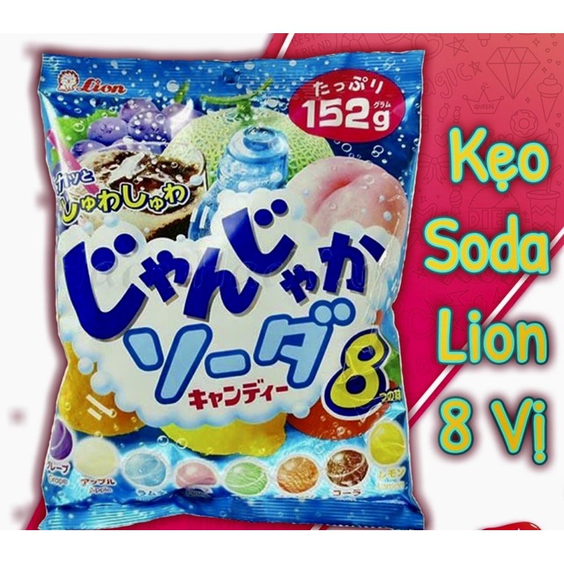 kẹo soda trái cây Nhật bản