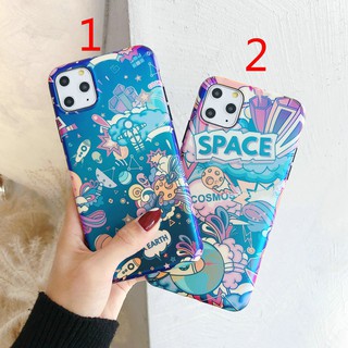 iphone 11 11pro 11pro max Dễ thương không gian phim hoạt hình Ốp lưng mềm TPU