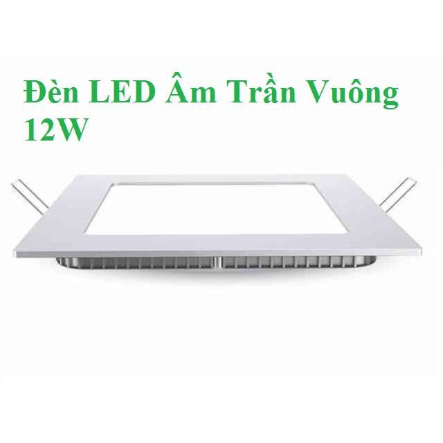 Đèn Led âm trần Downlight vuông 12w Silamp