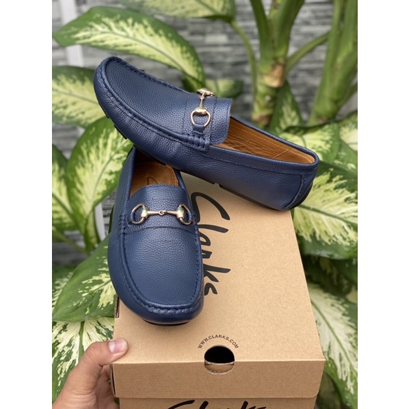 Mọi Clarks mẫu mới màu xanh