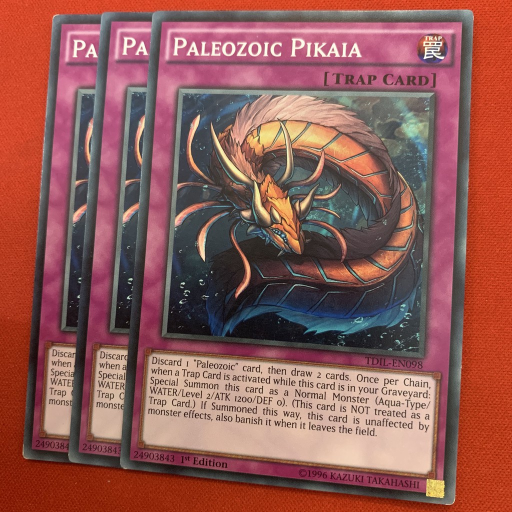 [EN-JP][Thẻ Bài Yugioh Chính Hãng] Paleozoic Pikaia