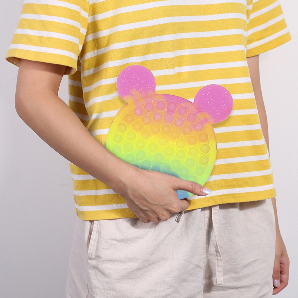 Túi Đeo Chéo Thiết Kế Đơn Giản Đồ Chơi Giảm Căng Thẳng Cho Bé