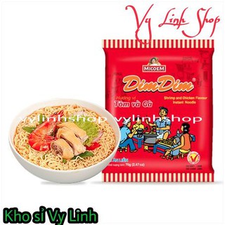 Combo 10 gói mì tôm Dim Dim Micoem