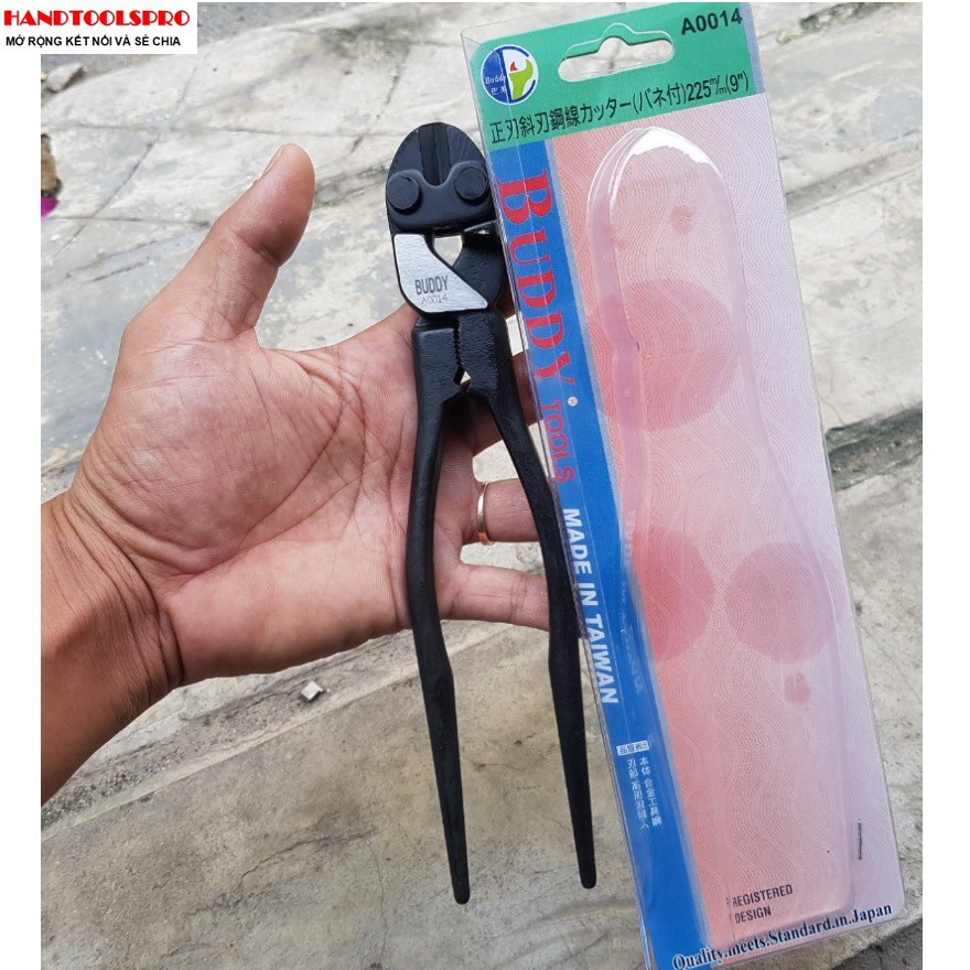 Kìm cộng lực cắt dây thép siêu ngọt A0014 BUDDY