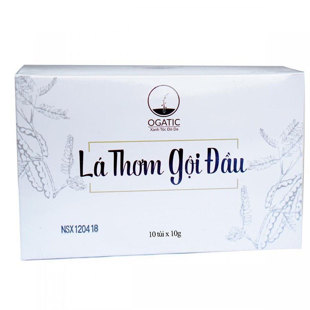 1 Hộp Lá Thơm Gội Đầu Ogatic
