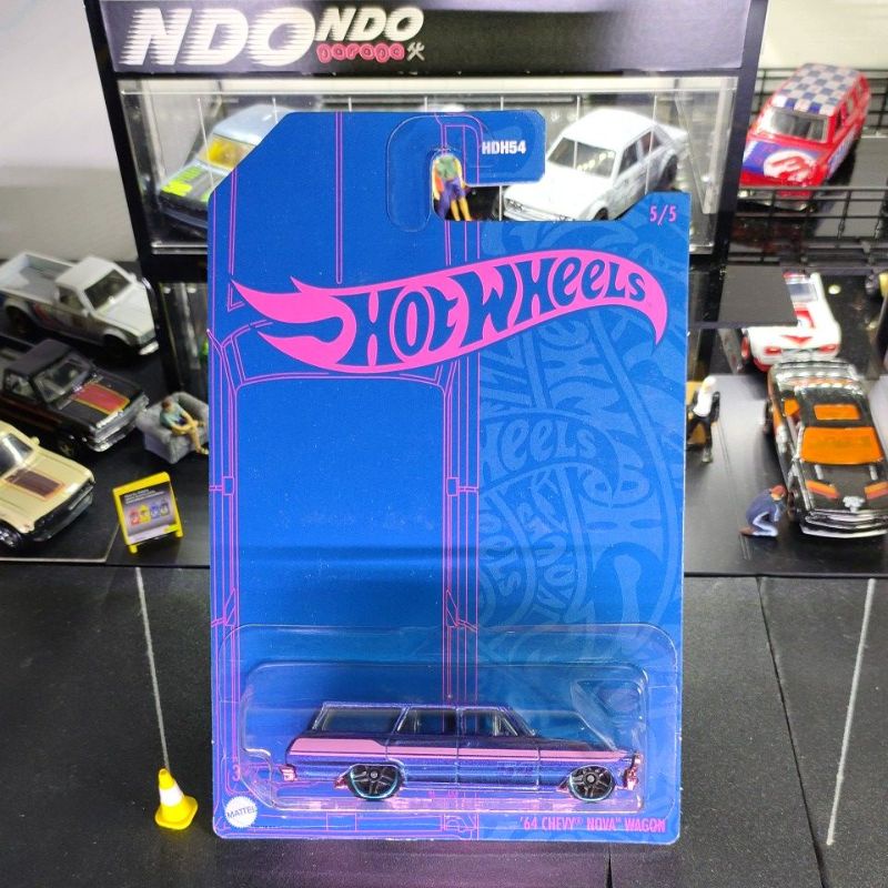 Hot Wheels Xe Hơi Chevy Nova Wagon 54 Tuổi Đẹp Mắt Cao Cấp