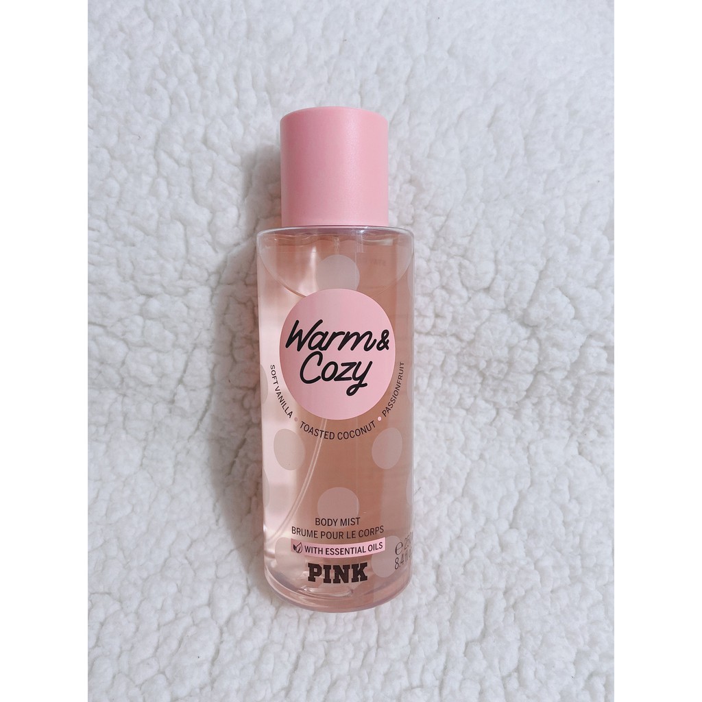 Pink Warm & Cozy Nước hoa Xịt thơm toàn thân Victoria's Secret Victoria Secret Body Mist 250ml