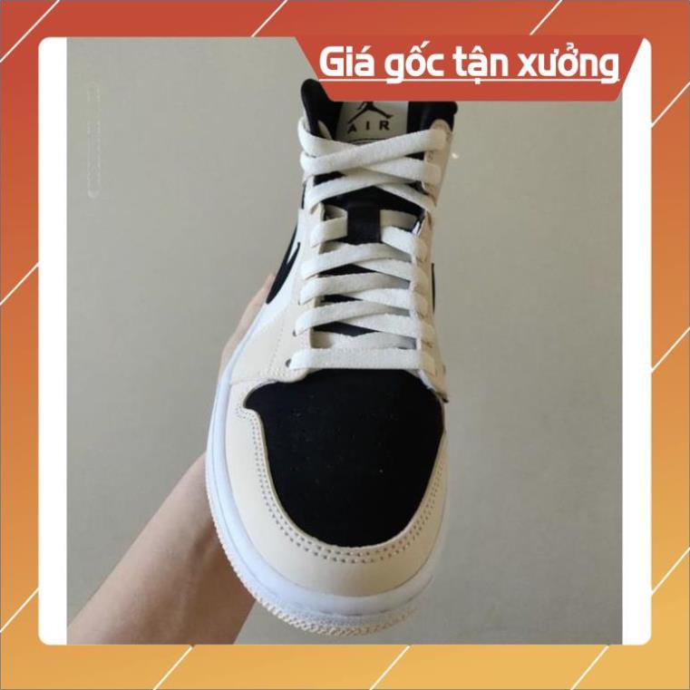 [FreeShip+ Hàng Xịn] GIÀY THỂ THAO SNEAKER JORDAN 1 MID BARELY ORANGE SIZE NAM NỮ HÀNG CAO CẤP HOT TREND