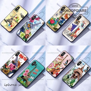 Ốp lưng iphone 6, 6s, 6 plus, 6s plus,7, 8 plus, x, xs, xsmax tháp eiffel