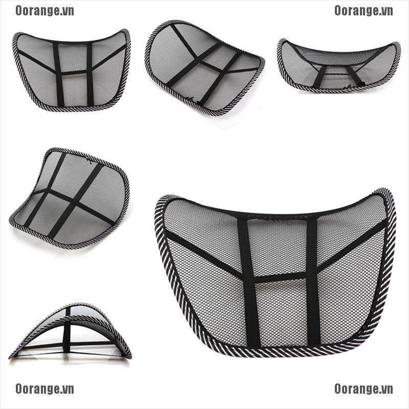 Đệm Mát Xa Lưng Dạng Lưới Thoáng Khí Cho Ghế Ngồi Xe Ô Tô / Văn Phòng