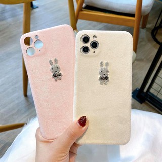 Ốp vải nhung sticker thỏ