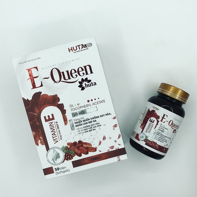 Vitamin E đỏ 400mg  chống lão hóa, làm đẹp da, ổn định nội tiết cho phụ nữ từ 12 tuổi