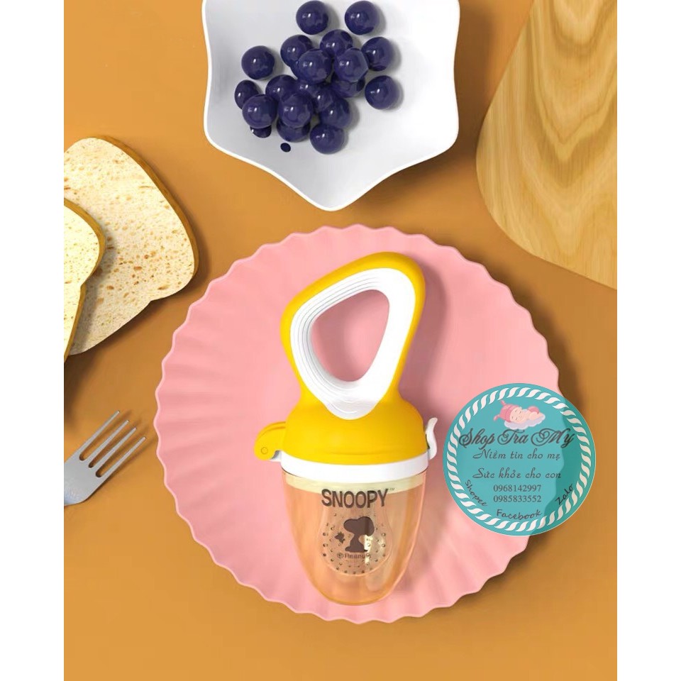Túi nhai ăn dặm chống hóc SNOOPY