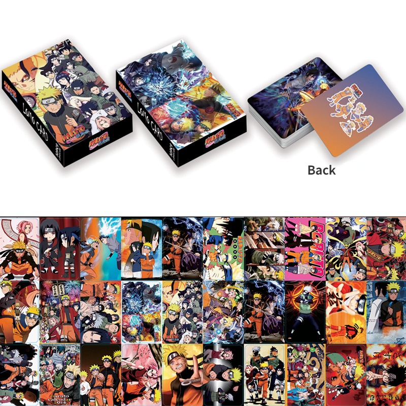 Naruto Lomo Card Photocard Double-sided Color Printing