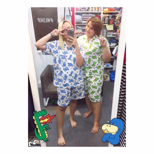 (Dưới 60kg: T.NGẮN - Q.LỬNG) ĐỒ NGỦ PIJAMA THAILAND CAO CẤP 60NL | BigBuy360 - bigbuy360.vn