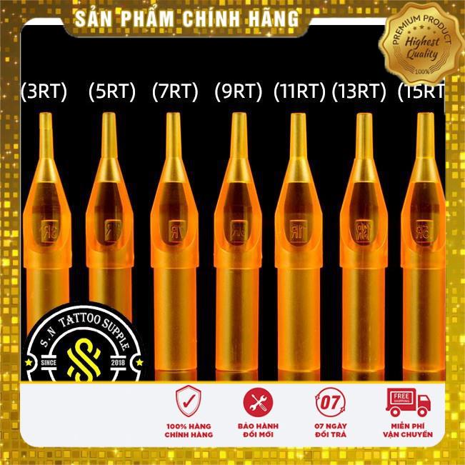 Đầu mũi nhựa  💝Lắp ráp kim xăm nét Rl.