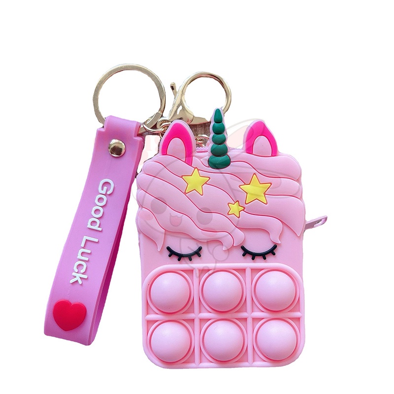 New zero wallet rodent killing pioneer Con kỳ lân Pop it  giá rẻ  ví tiền xu Messenger cái túi Túi đeo vai Push Bubble Sensory Fidget Giải phóng đồ căng thẳng