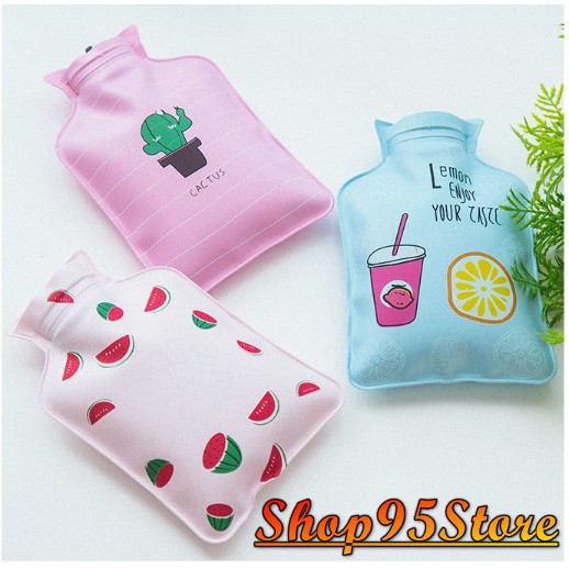 Túi Giữ Nhiệt Chườm Nóng Lạnh Mini Mẫu Mã Dễ Thương