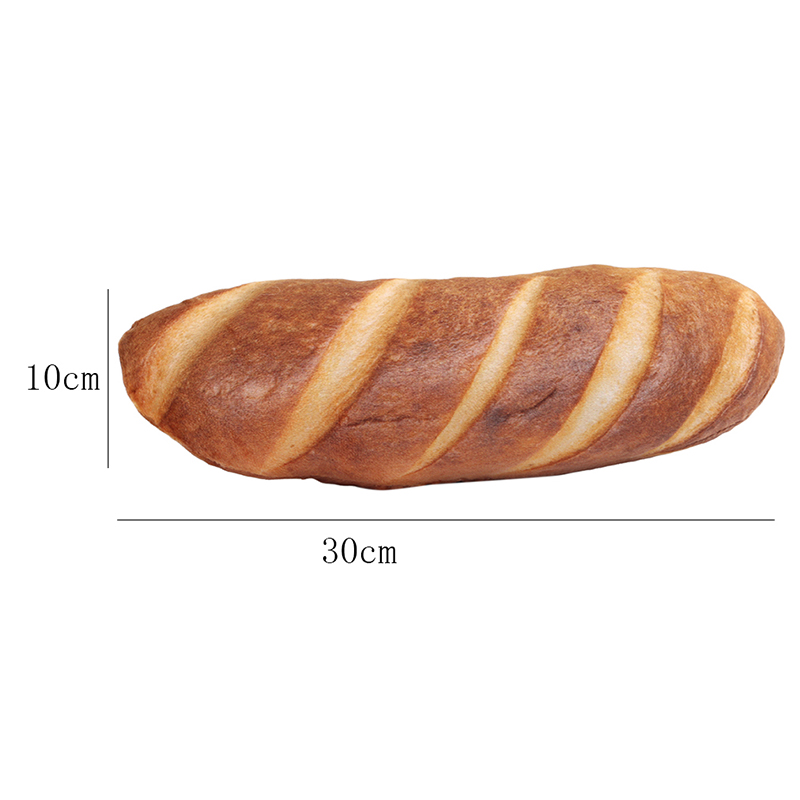 Gối Ôm Hình Bánh Mì/Sesame Nhồi Bông Thiết Kế Sáng Tạo Cho Bé
