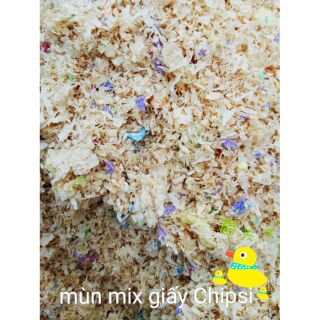 Mùn cưa mix giấy hàng Chipsi không bụi dành cho hamster/sóc/nhím/fat tail/dumbo/rat/...