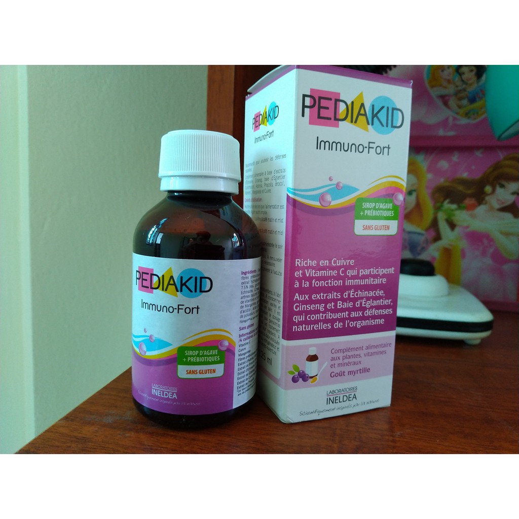 Pediakid Immuno-Fort tăng sức đề kháng 125ml