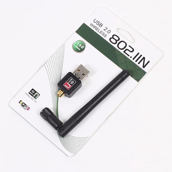 USB Thu Bắt Sóng Wifi 802.11 150Mbps Có Ăngten | BigBuy360 - bigbuy360.vn