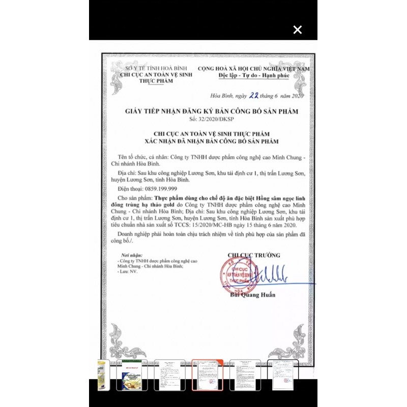 Sữa bột Hồng sâm Ngọc linh đông trùng hạ thảo 400g