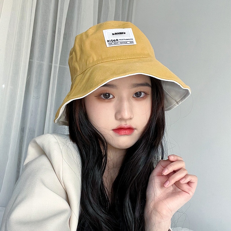 Mũ Tai Bèo Chống Nắng Hai Mặt Phong Cách Nhật Bản Hàn Quốc Bảo Vệ Dễ Phối Đồ