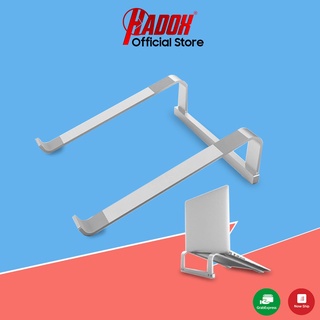 Giá đỡ Laptop, Macbook, iPad bằng nhôm cố định hỗ trợ tản nhiệt có thể tháo rời, đế tản nhiệt laptop, đế kê laptop nhôm