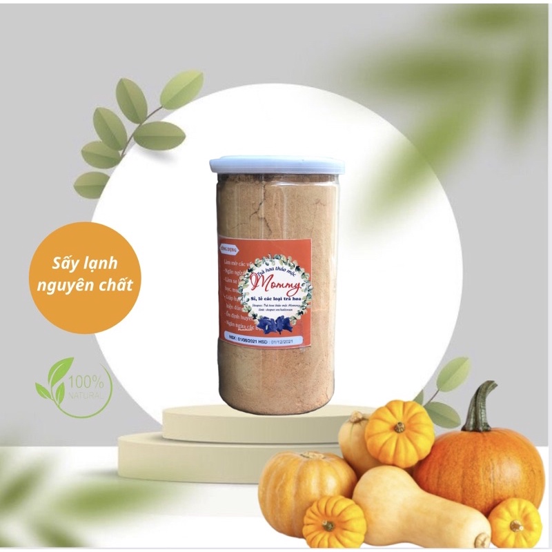 Bột bí đỏ nguyên chất gói 100g